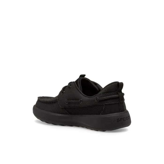 Sperry Fairwater PLUSHWAVE Boat Shoe Black Kids Sneakers