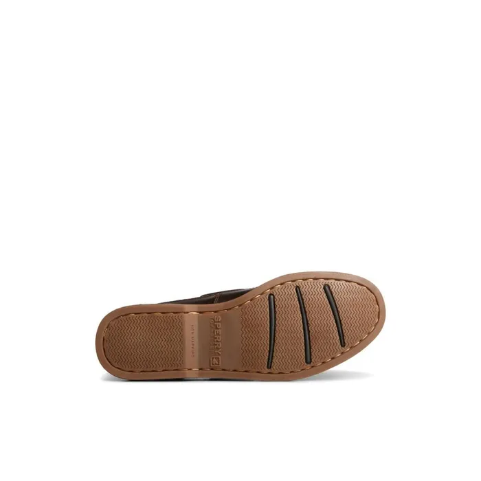 Sperry Gold Cup Mako Boat Shoe Dark Brown Men Boat Shoes