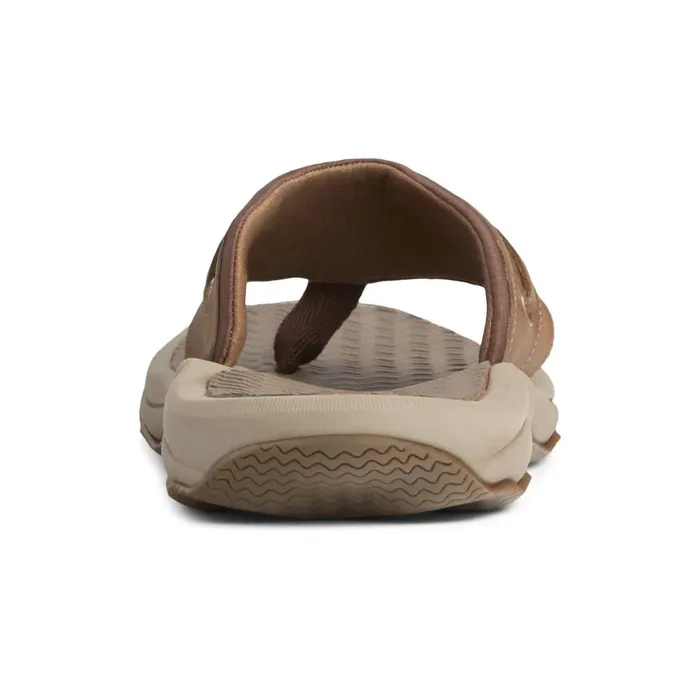 Sperry Outer Banks Flip Flop Brown Men Sandals
