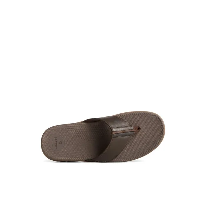 Sperry Santa Cruz II Thong Sandal Brown Men Sandals