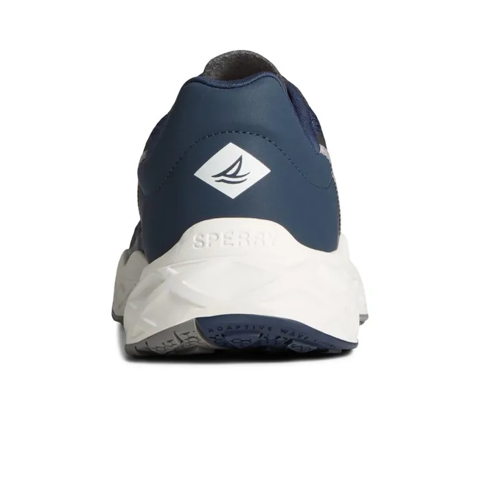 Sperry SeaCycled Headsail Sneaker Navy Textile Mesh Men Sneakers