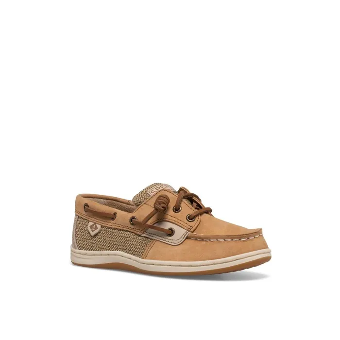 Sperry Songfish Boat Shoe Brown Kids Boat Shoes