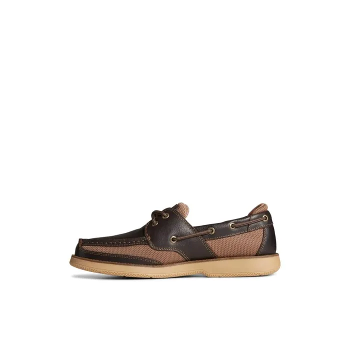 Sperry Surveyor 2Eye Boat Shoe Dark Brown Men Shoes