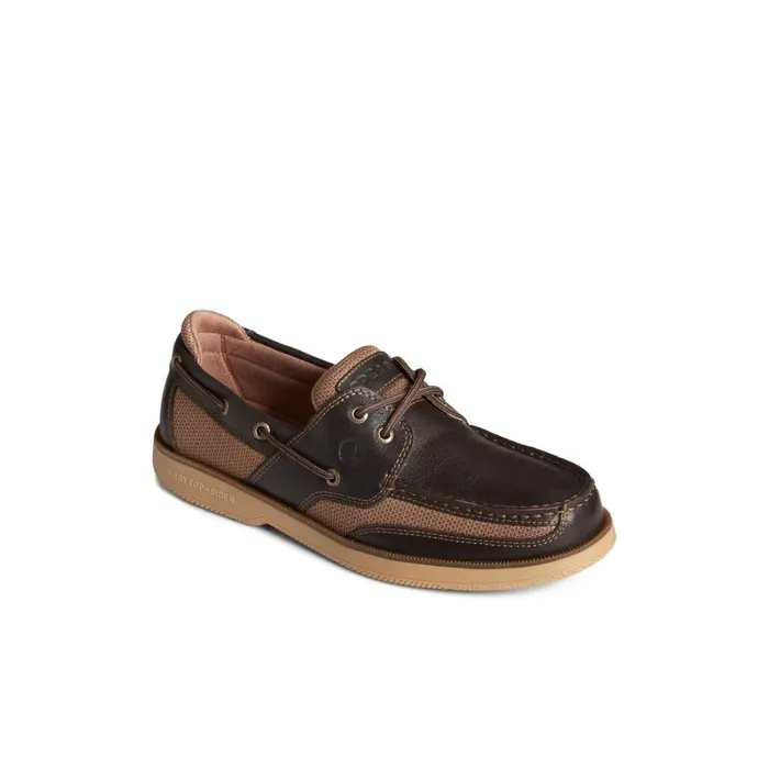 Sperry Surveyor 2Eye Boat Shoe Dark Brown Men Shoes