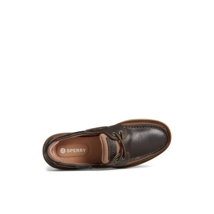 Sperry Surveyor 2Eye Boat Shoe Dark Brown Men Shoes