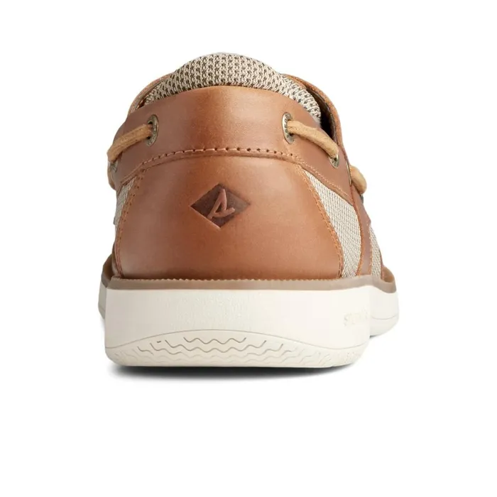 Sperry Surveyor 2Eye Boat Shoe Medium Beige Men Boat Shoes
