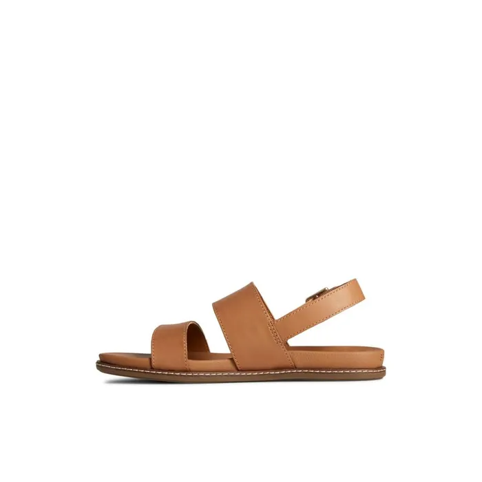 Sperry Waveside PLUSHWAVE Backstrap Sandal Medium Beige Women Sandals