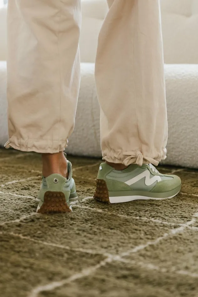 Steve Madden Campo Sneakers In Sage Sage Women Bohme Shoes
