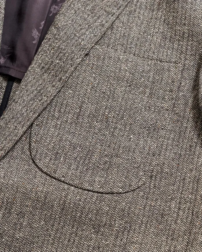 Suiting Men Billy Reid Archie Jacket Blackwhite