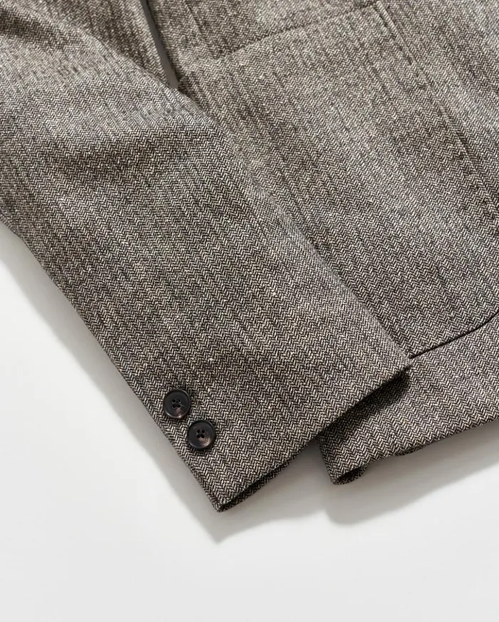 Suiting Men Billy Reid Archie Jacket Blackwhite