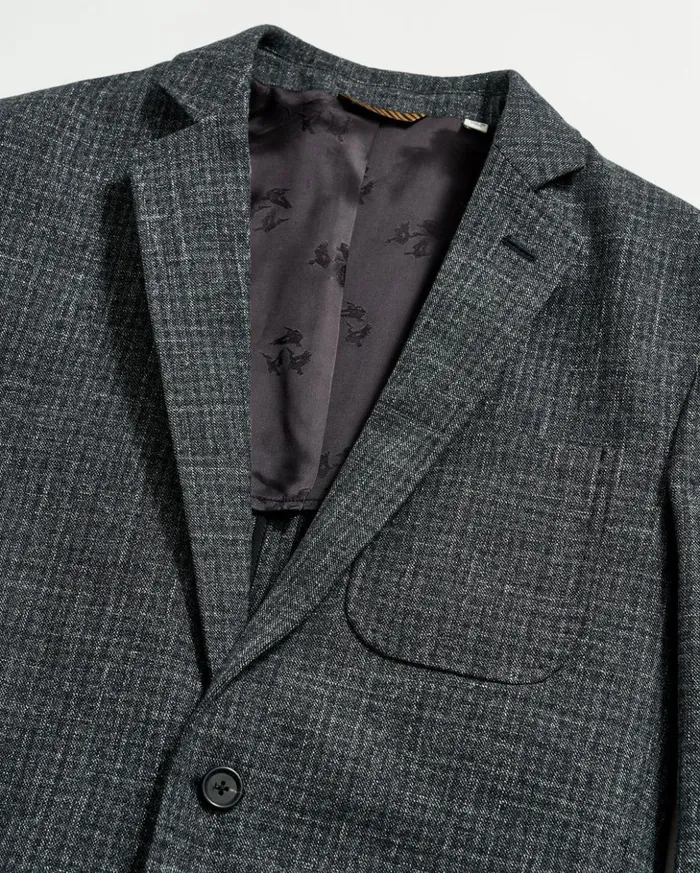 Suiting Men Billy Reid Archie Jacket Charcoal