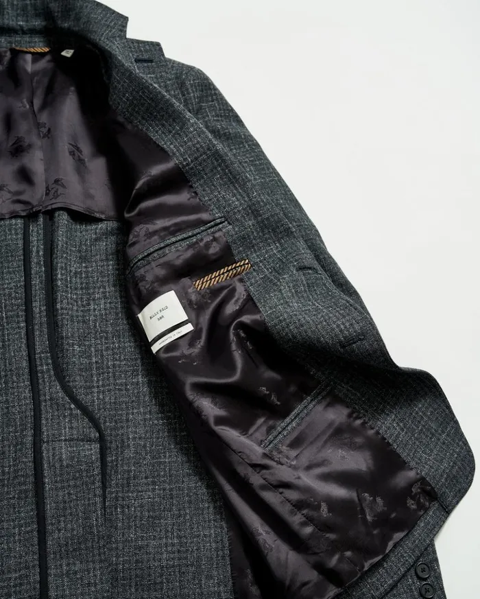 Suiting Men Billy Reid Archie Jacket Charcoal