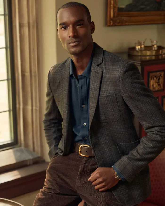 Suiting Men Billy Reid Archie Jacket Dark Brown