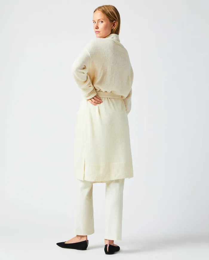 Sweaters and Knits Women Billy Reid Cardigan Coat Ivory