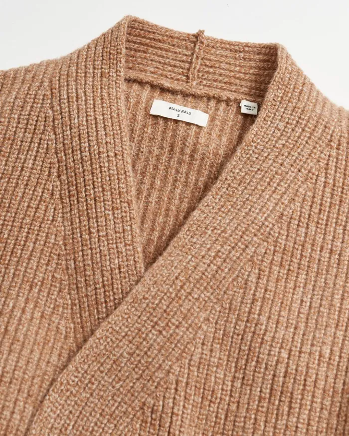 Sweaters and Knits Women Billy Reid Shell Wrap Cardigan Camel