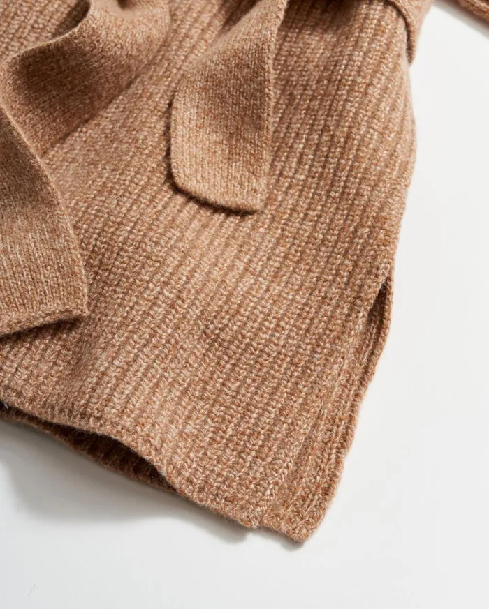 Sweaters and Knits Women Billy Reid Shell Wrap Cardigan Camel