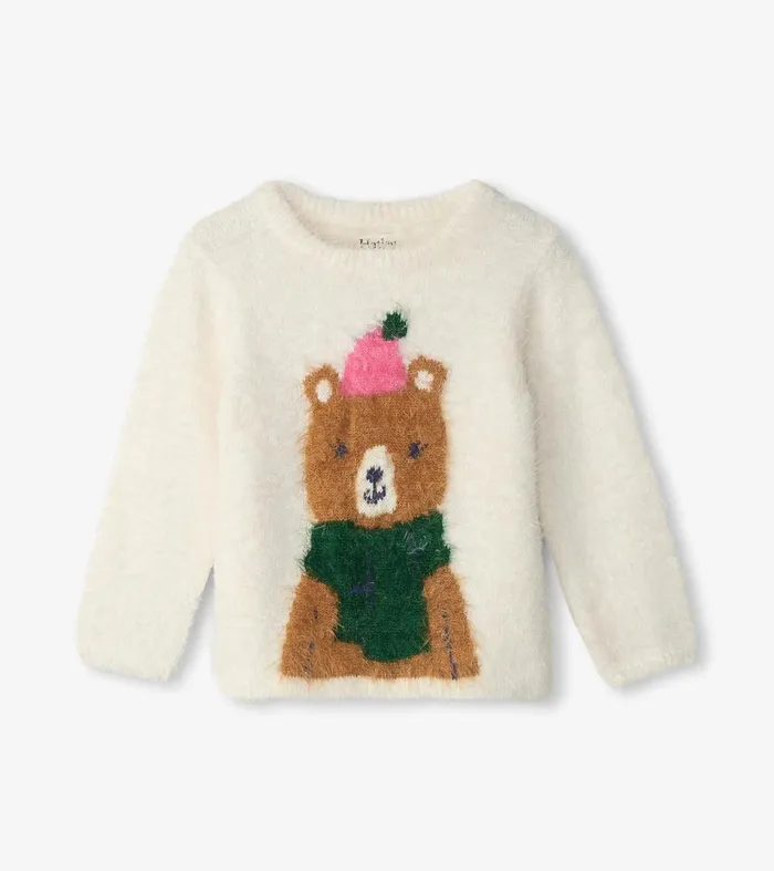 Sweaters Baby and Toddler Hatley Baby and Toddler Cozy Bear Furry Sweater