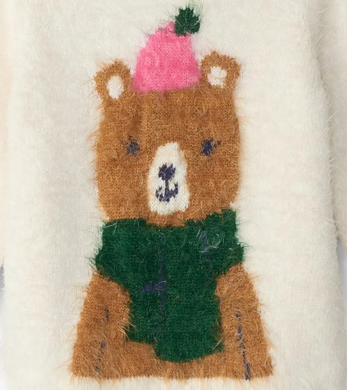 Sweaters Baby and Toddler Hatley Baby and Toddler Cozy Bear Furry Sweater