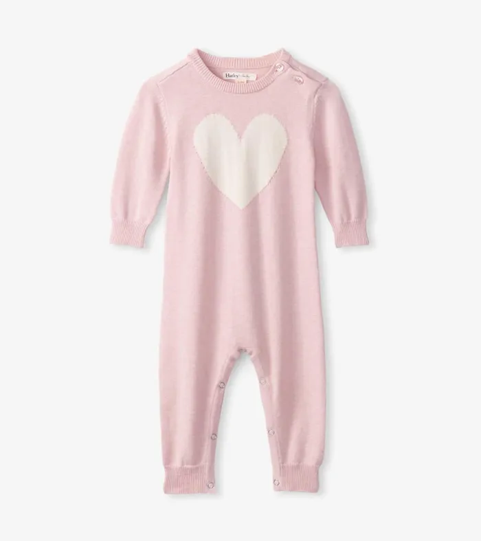 Sweaters Baby and Toddler Hatley Baby Big Heart Sweater Onesie