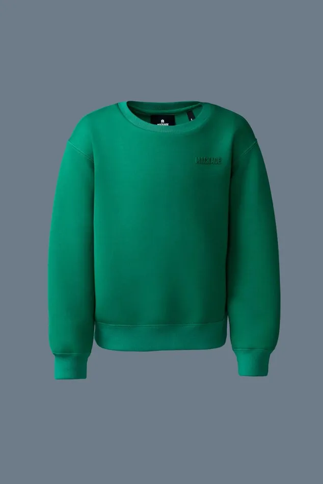 Sweatshirts and Sweatpants Kids Mackage SAWYER Doubleface Jersey Sweatshirt For Kids 814 Years Flame Sweatshirts and Sweatpants Kids Mackage SAWYER Doubleface Jersey Sweatshirt For Kids 814 Years Flame