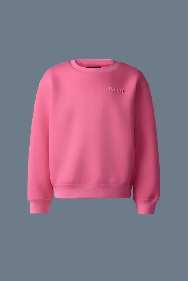 Sweatshirts and Sweatpants Kids Mackage SAWYERT Doubleface Jersey Sweatshirt For Toddlers 26 Years Flame Sweatshirts and Sweatpants Kids Mackage SAWYERT Doubleface Jersey Sweatshirt For Toddlers 26 Years Flame
