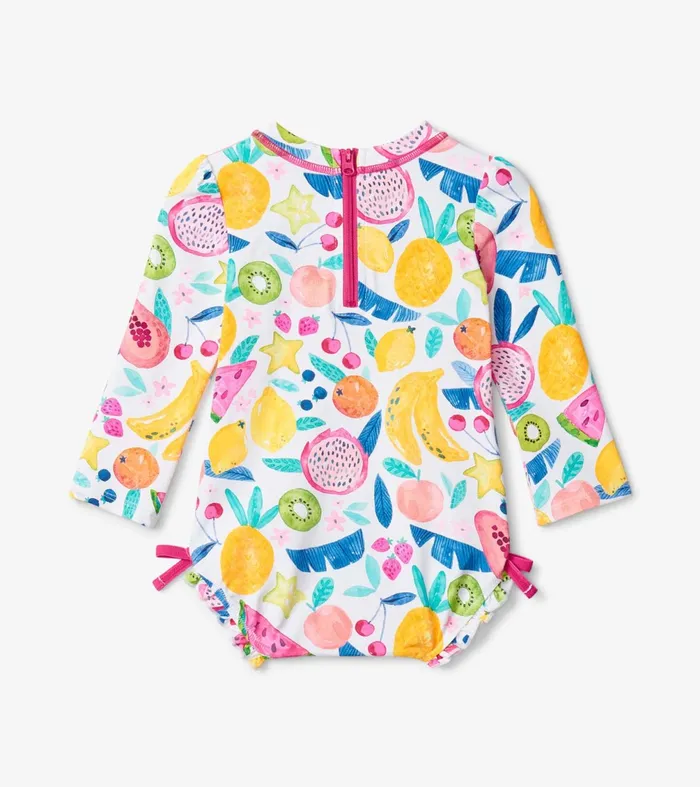 Swimwear Baby and Toddler Hatley Summer Fruit Baby Rashguard Swimsuit