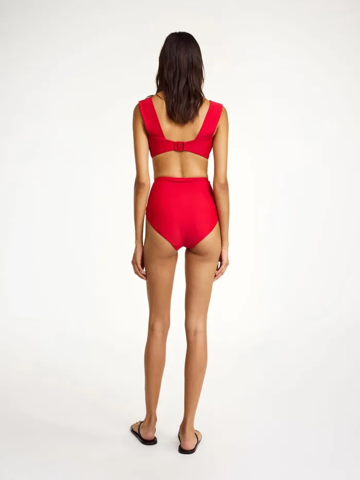 Swimwear Women By Malene Birger Belira Bikini Bottom Dark Chilli Swimwear Women By Malene Birger Belira Bikini Bottom Dark Chilli