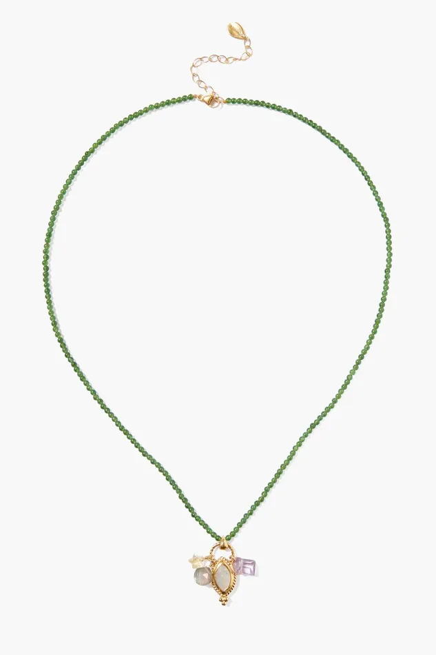 Tavi Charm Necklace Green Mix Women Chan Luu Necklaces