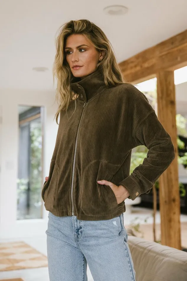 Teagan Jacket In Mocha Mocha Women Bohme Jackets and Blazers