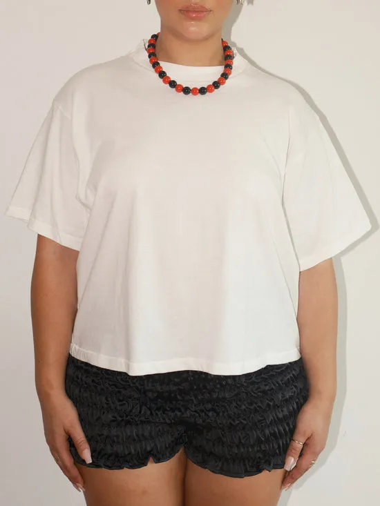 Tops Lisa Says Gah Women Charlie Tee Solid Tops Lisa Says Gah Women Charlie Tee Solid