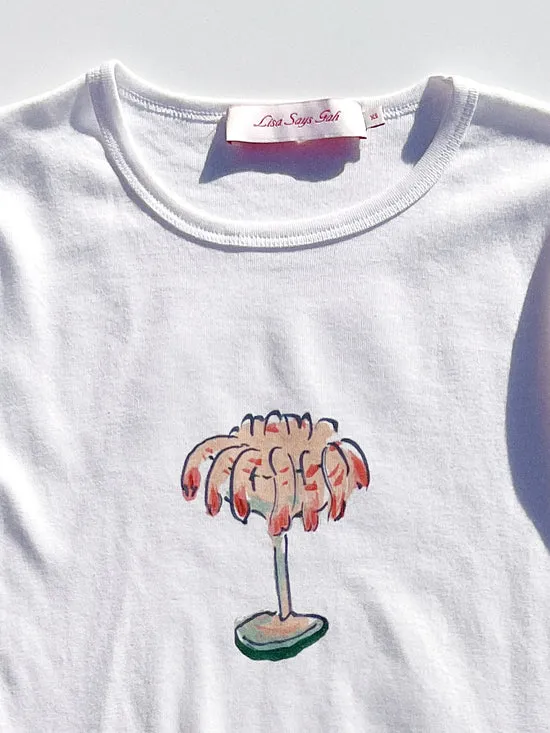 Tops Lisa Says Gah Women Dana Long Sleeve Tee Shrimp Cocktail