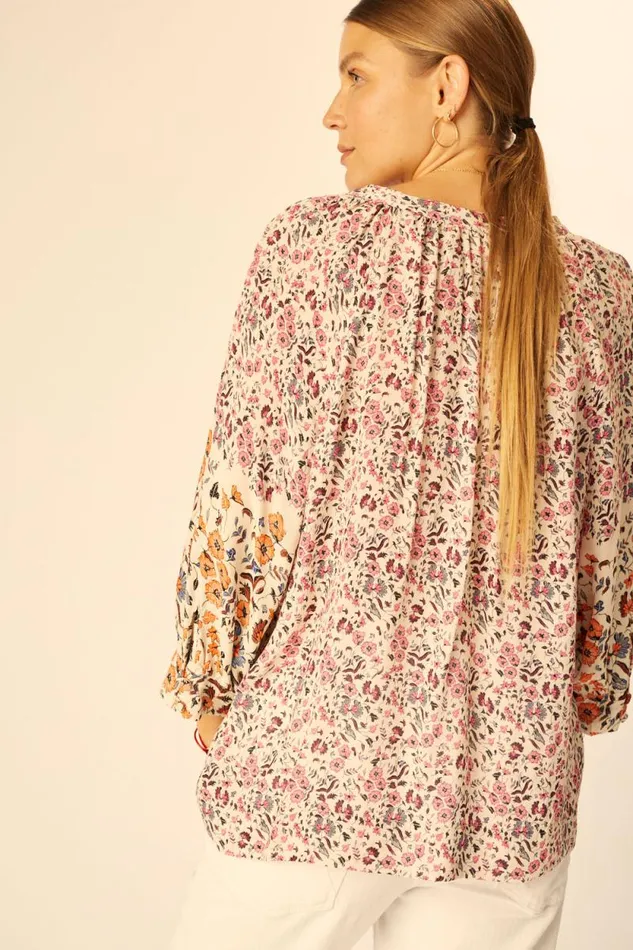 Tops Shop Natalie Martin REMY TOP Petite Fleur Rose