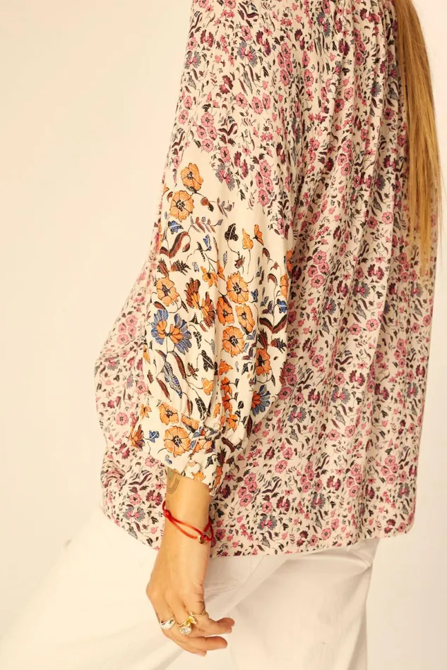 Tops Shop Natalie Martin REMY TOP Petite Fleur Rose