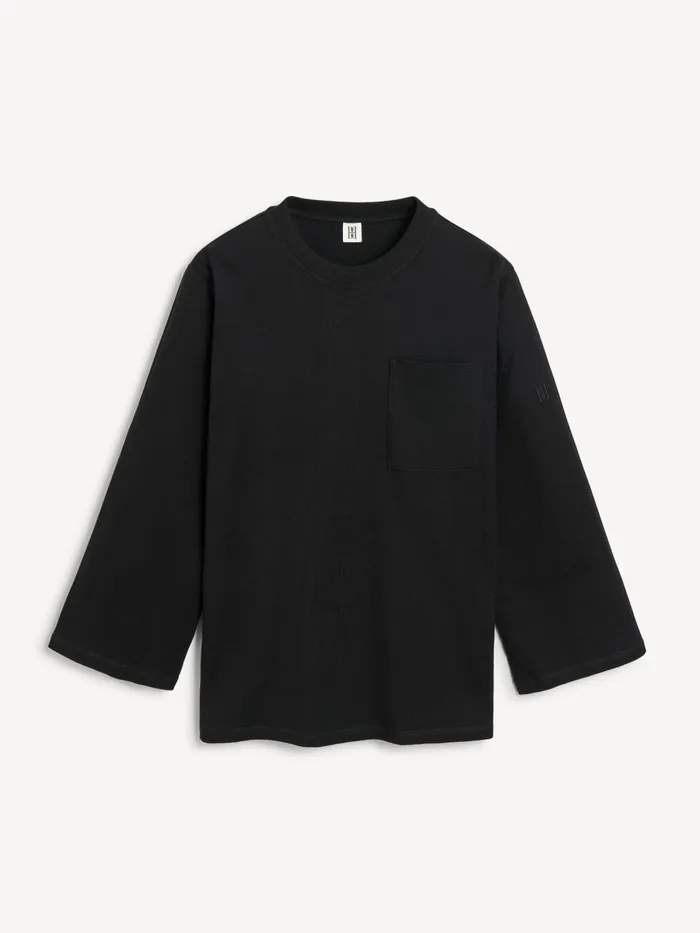 Tops Women By Malene Birger Fayeh Oversized Longsleeve Black Tops Women By Malene Birger Fayeh Oversized Longsleeve Black
