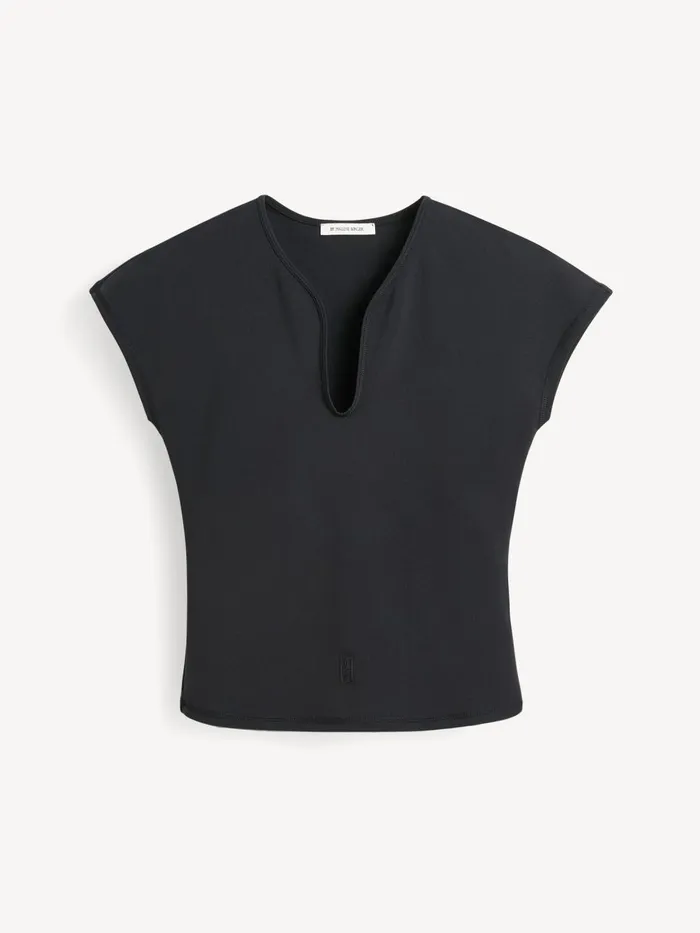 Tops Women By Malene Birger Venazia Athletic Top Black Tops Women By Malene Birger Venazia Athletic Top Black