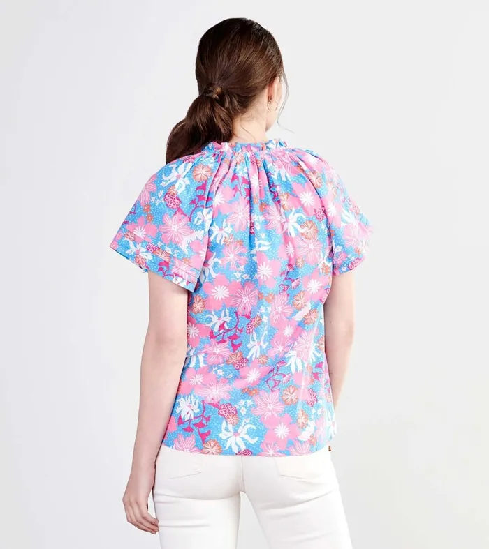 Tops Women Hatley Sylvie Blouse 8211 Wild Garden