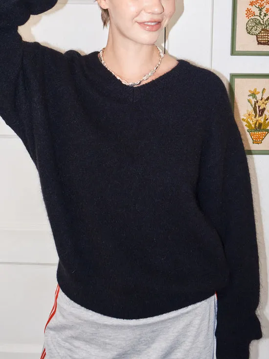 Tops Women James Sweater Blk Lisa Says Gah