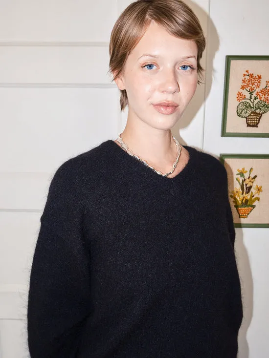 Tops Women James Sweater Blk Lisa Says Gah Tops Women James Sweater Blk Lisa Says Gah