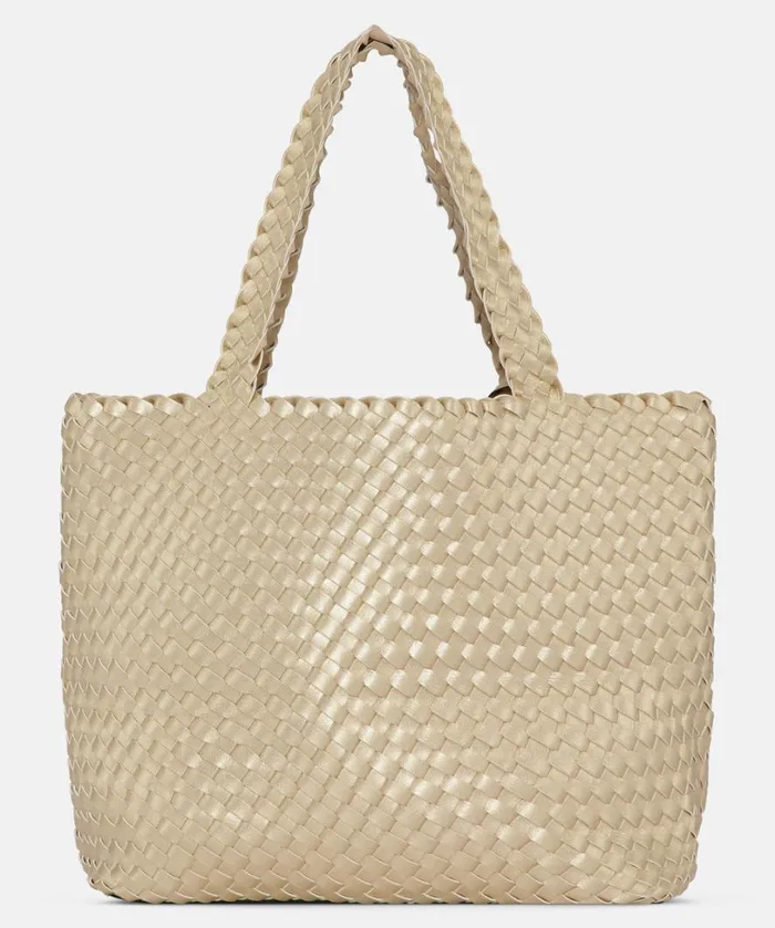 Tote Bag 8211 Ivory Platin Accessories Ilse Jacobsen Bags