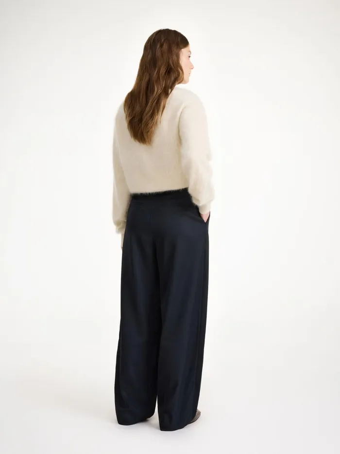 Trousers Women By Malene Birger Piscali Midwaist Trousers Black Trousers Women By Malene Birger Piscali Midwaist Trousers Black