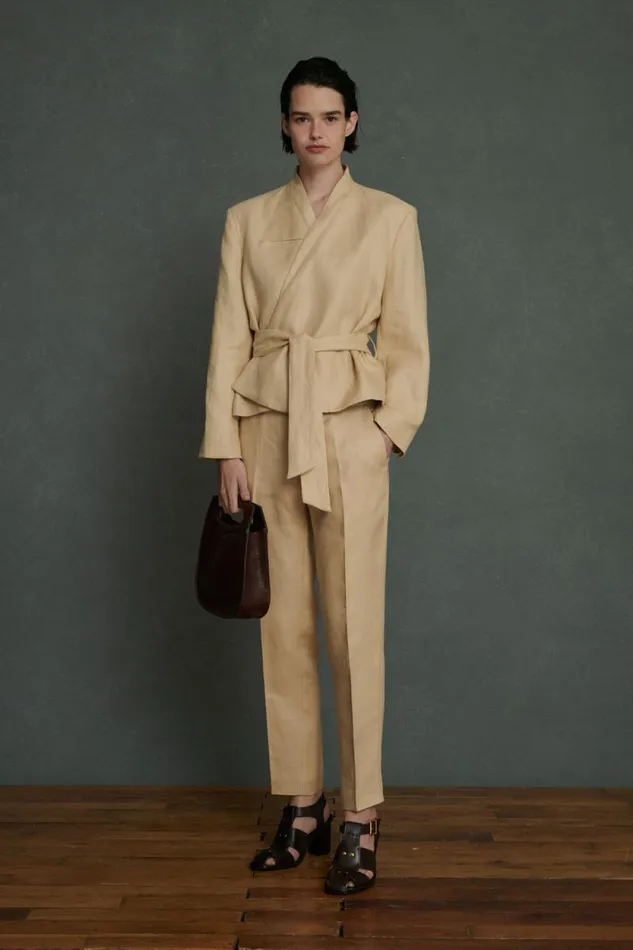 Trousers Women Soeur ADELE TROUSERS Vanilla