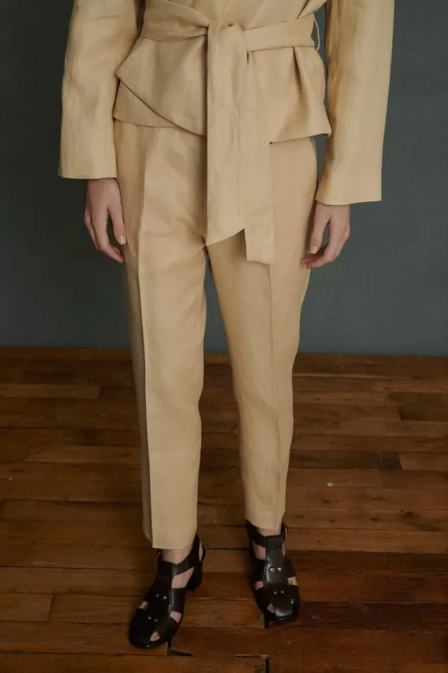 Trousers Women Soeur ADELE TROUSERS Vanilla