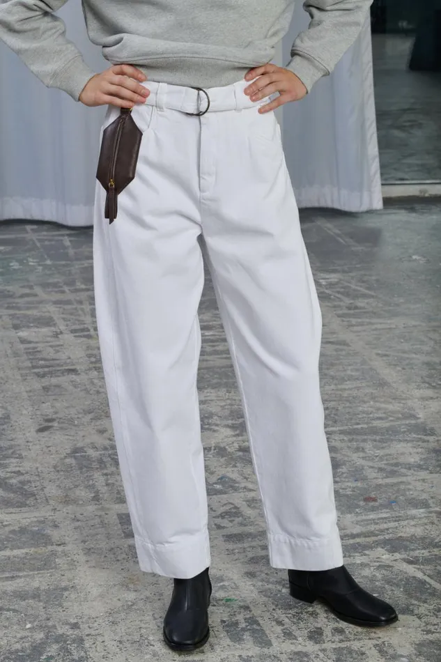 Trousers Women Soeur VOLAGE JEANS White