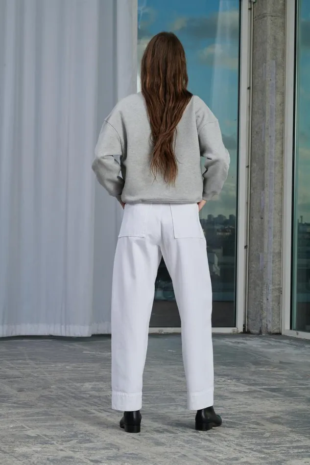 Trousers Women Soeur VOLAGE JEANS White