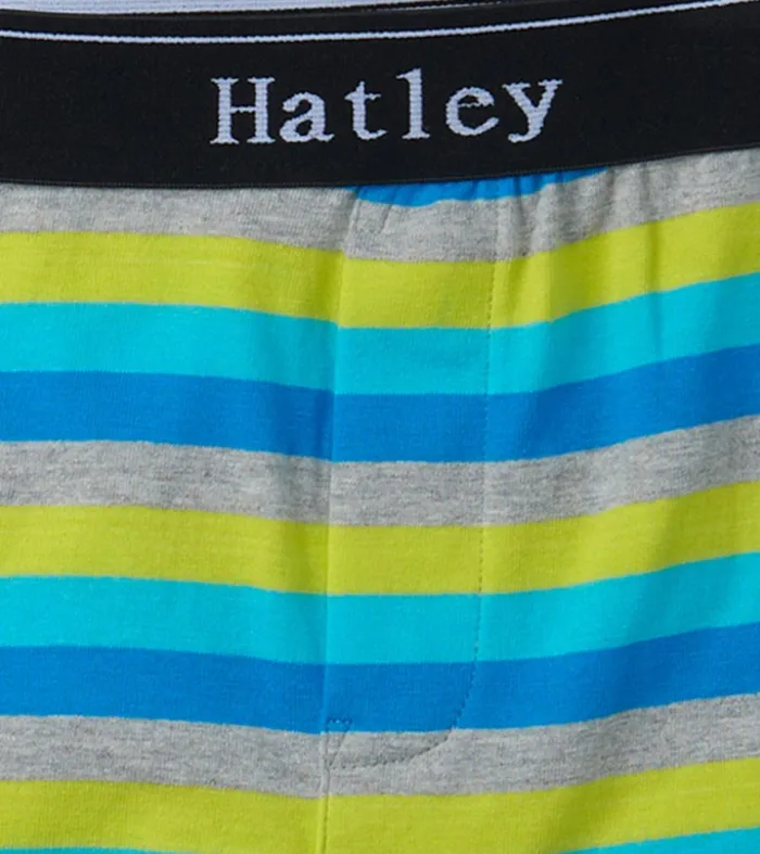 Underwear Boys Hatley Boys Stripes 3 Pack Boxer Briefs