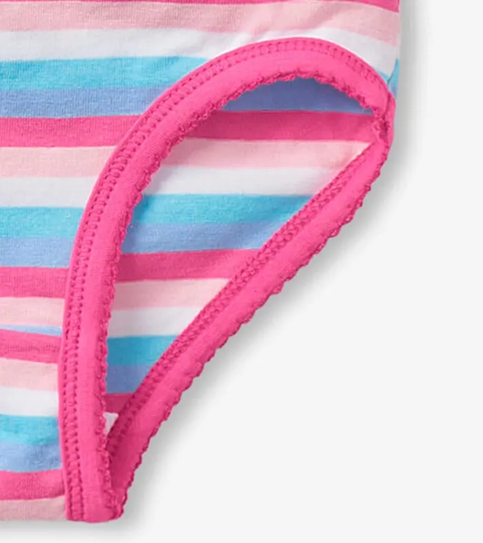 Underwear Girls Hatley Stripes Girls Brief Underwear 3 Pack