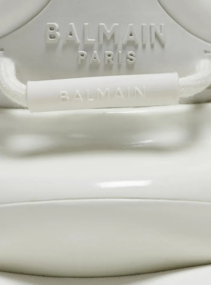 Unicorn Sneakers In Neoprene And Leather White Women Balmain Sneakers