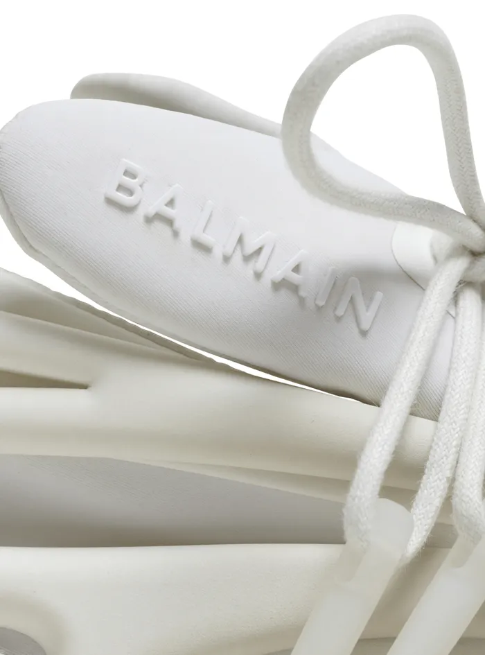 Unicorn Sneakers In Neoprene And Leather White Women Balmain Sneakers