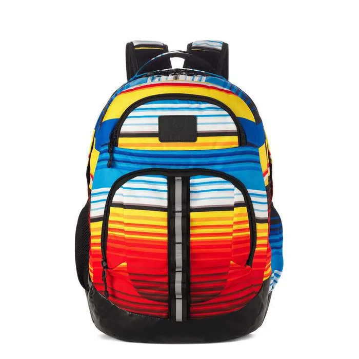 Unisex Bags and Wallets Ariat Variegated Stripe Print Backpack Multi