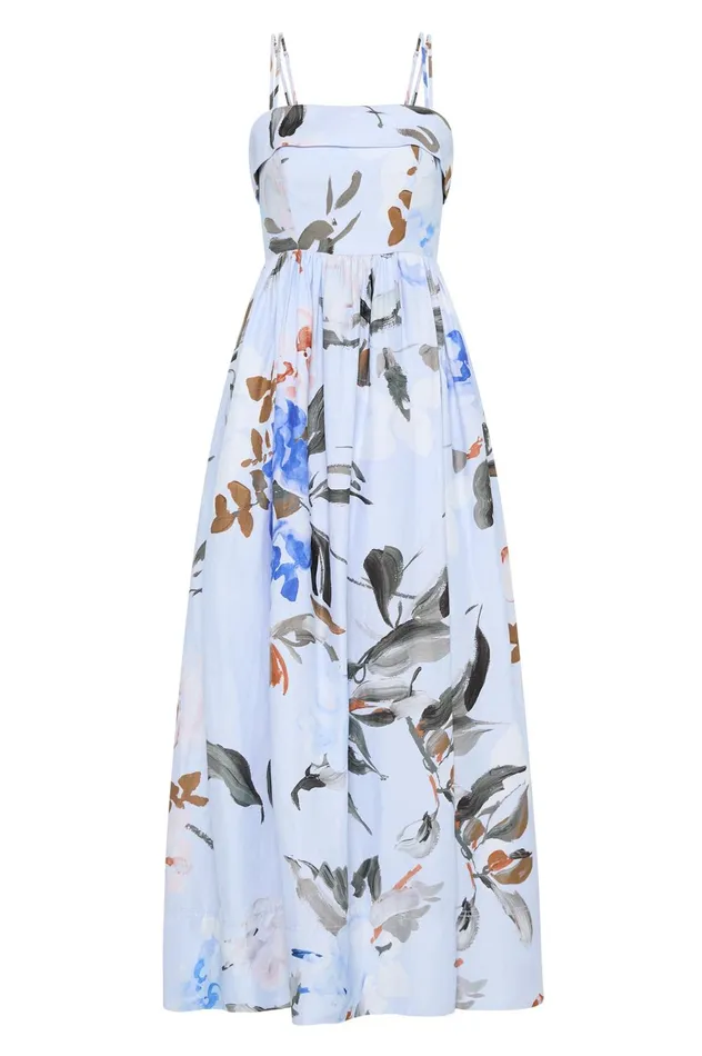 Untamed Midi Dress Divine Orchid Women Aje Bridesmaid Dresses